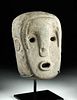 Large Mapuche Stone Mask - Rare