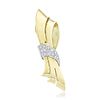 Tiffany & Co. Diamond Gold Dress Clip