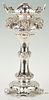 "Martele" Art Nouveau 950 Silver Centerpiece Vase, 22"H
