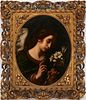 Italian School 19th C. Painting, The Angel of the Annunciation