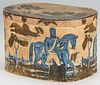 Andrew Jackson War of 1812 Commemorative Hat or Band Box