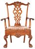 Chippendale Period Armchair, possibly Philadelphia