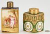 Sevres Ormolu Tea Caddy & Royal Vienna Perfume