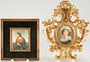 2 Miniature Portraits after Perugino and E. LeBrun