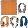 5 Burberry Throw & Scarves, incl. Monogram, Icon Stripe, Henry Moore