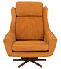 Upholstered Spring Recliner Arm Chair, 1970s