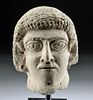 Palmyrene Roman Imperial Head Divinity / Wisdom, TL'd
