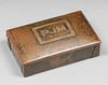Alaska Artisans - Juneau (Albert Berry) Hammered Copper Box 1906