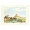 Laurant, "San Michel" Limited Edition Lithograph, Numbered and Hand Signed.