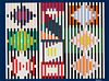 Yaacov Agam (b.1928), "Composition," Screenprint in colors on paper, Image: 16" H x 20.75" W; Sight: 17.25" H x 23" W