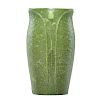 RUTH ERICKSON; GRUEBY Two-color vase w/ buds