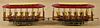 Two Lionel Electric Rapid Transit trolley cars,