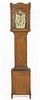 AMERICAN PAINT-DECORATED PINE TALL-CASE CLOCK