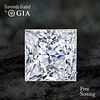 2.30 ct, G/VS2, Princess cut GIA Graded Diamond. Appraised Value: $75,000 