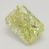 2.11 ct, Natural Fancy Yellow Even Color, IF, Radiant cut Diamond (GIA Graded), Appraised Value: $76,800 