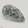 1.53 ct, Natural Fancy Gray-Blue Even Color, IF, Type IIb Pear cut Diamond (GIA Graded), Appraised Value: $1,835,900 
