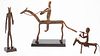 African Iron Sculptures of Figures on Horseback
