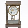 George B. Evans Philadelphia Brass Mantle Clock
