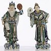 Two Decorative Chinese Ceramic Figures
