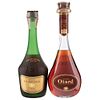 Cognac. a) Otard. V.S.O.P. b) Gaston de Lagrange. V.S.O.P. Total de piezas: 2.
