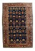 Antique Mohajeran Sarouk Rug 9'5" x 13'5" (2.87 x 4.09 M)