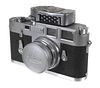 Vintage Leica M3 Camera, Meter MC and Lens