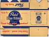 1951 Pabst Blue Ribbon Beer "Handy Six" 6 - Pack Holder 