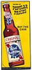 1961 Pabst Blue Ribbon Beer (60 x 26") Outdoor Flat Sign 