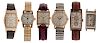 Gruen, Waltham, Wittnauer and Bulova Wrist Watches 