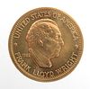 U.S. Mint Gold Medal, Frank Lloyd Wright #1