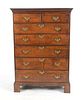 New England Maple Tall Chest of Drawers