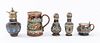 Royal Doulton Pottery Glazed Stoneware Group, 5