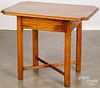 New England Maple tavern table, late 18th c.
