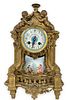 19th Century French Bronze Mantle Clock