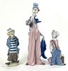 (3) Lladro Porcelain Clown Figures #6245 #6507