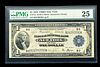 1918 US $1 Federal Reserve Note New York VF25