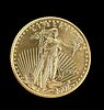 1999 Gem Uncirculated US $10 .999 Gold Eagle