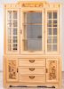 Broyhill Chinoiserie China Cabinet, Mid-20th C