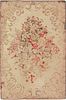 Floral Antique American Hooked Rug 9 ft 2 in x 6 ft (2.79 m x 1.83 m)