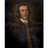 Oil on Canvas, 18th Century Colonial Portrait of a Stately Man, Possibly Virginian George Mason