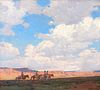 Edgar Payne (1883 – 1947) — Desert Sky