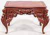CHINESE HAND CARVED DESK CIRCA 1920