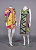 TWO EMILIO PUCCI PARTY DRESSES, ITALY, 1964-1966