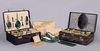 TWO TRAVELING TOILETRY SETS, AUSTRIA & GERMANY, 1930s
