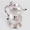 George III Silver Pitcher with Hinged Cover