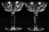 WATERFORD SHEILA CRYSTAL CHAMPAGNES 12 PIECES