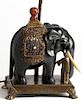 Rare Nicholas Haydon Orientalist Elephant Lamp