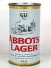 1968 Abbots Lager Beer 26oz Flat Top Can Australia 