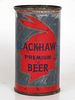 1960 Blackhawk Premium Beer 12oz 38-28 Flat Top Chicago Illinois