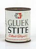 1959 Gluek Stite Malt Liquor 8oz 241-10 Flat Top Minneapolis Minnesota